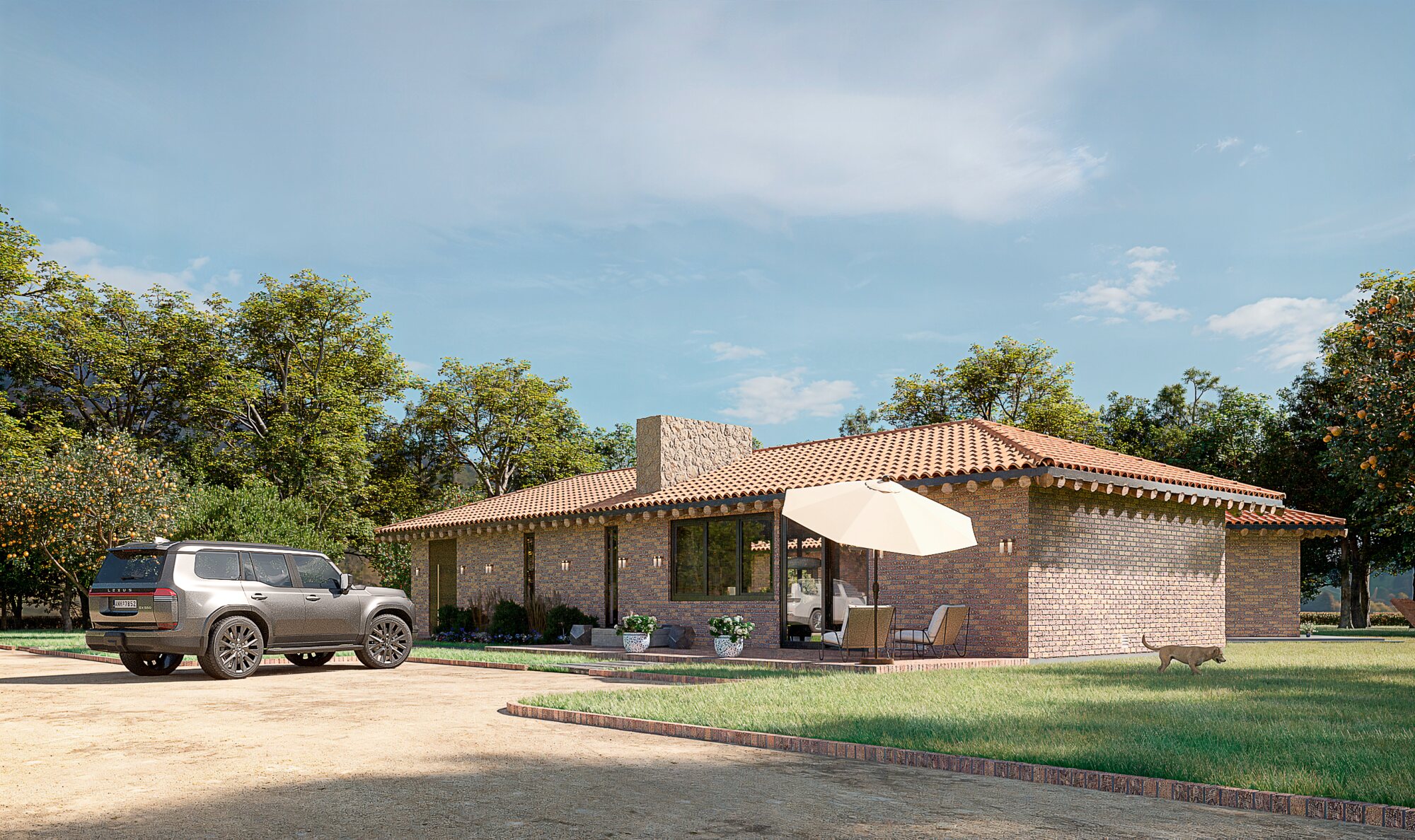 Casa IN, fachada